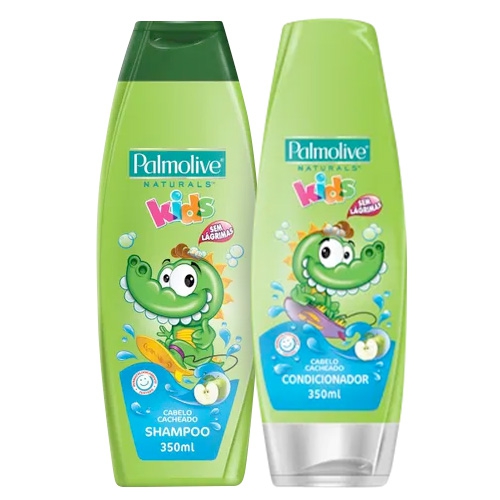 Kit Palmolive Naturals Kids Cacheados Shampoo 350ml + Condicionador 350ml