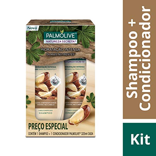 Kit Palmolive Natureza Secreta Castanha Promo 1 Shampoo 325ml + 1 Condicionador 325ml C/ Desconto