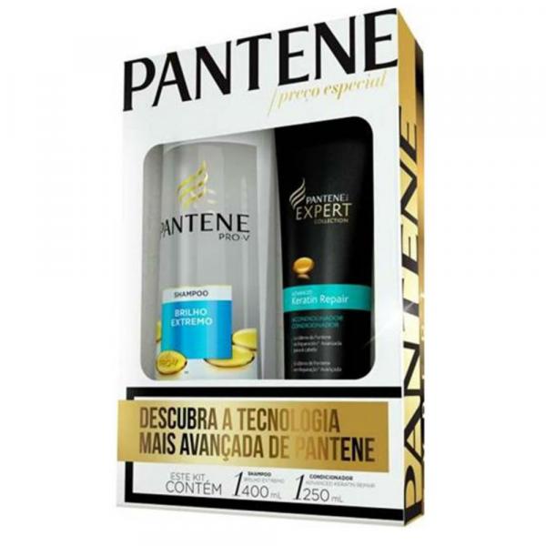 Kit Pantene Expert Shampoo 400ml + Condicionador 250ml