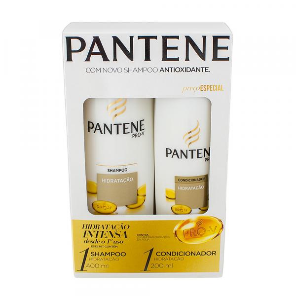 Kit Pantene Hidratação Intensa Shampoo 400ml + Condicionador 200ml - Tenys Pe