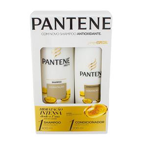 Kit Pantene Hidratação Intensa Shampoo 400ml + Condicionador 200ml