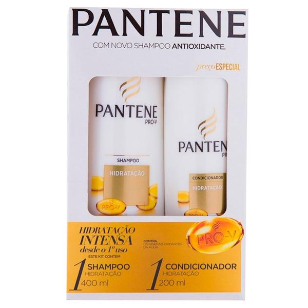 Kit Pantene Hidratação Shampoo 400ml + Condicionador 200ml - Procter Glambe
