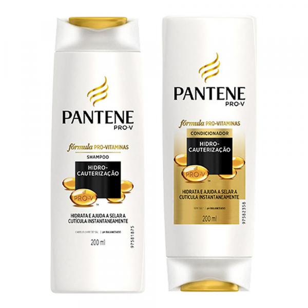 Kit Pantene Hidro Cauterização Shampoo 200ml + Condicionador 200ml - Pantene