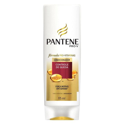 Kit Pantene Shampoo + Condicionador 175Ml Controle de Queda