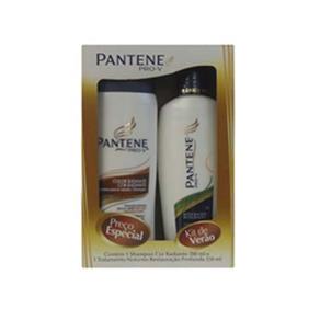 Kit Pantene Shampoo Cor Radiante + Tratamento Noturno Restauração Profunda