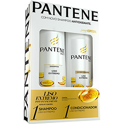 Kit Pantene Shampoo Liso Extremo 400ml + Condicionador Liso Extremo - 200ml