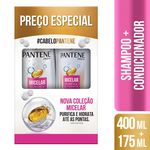 Kit Pantene Solução Micelar Shampoo 400ml + Condicionador 175ml