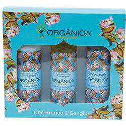 Kit para Banho Tri Set Chá Branco e Gengibre - Orgânica