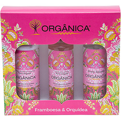Kit para Banho Tri Set Framboesa e Orquídea - Orgânica