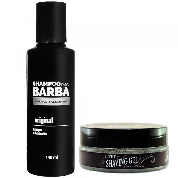 Kit para Barba Shampoo + Shaving Gel Usebarba - Use Barba
