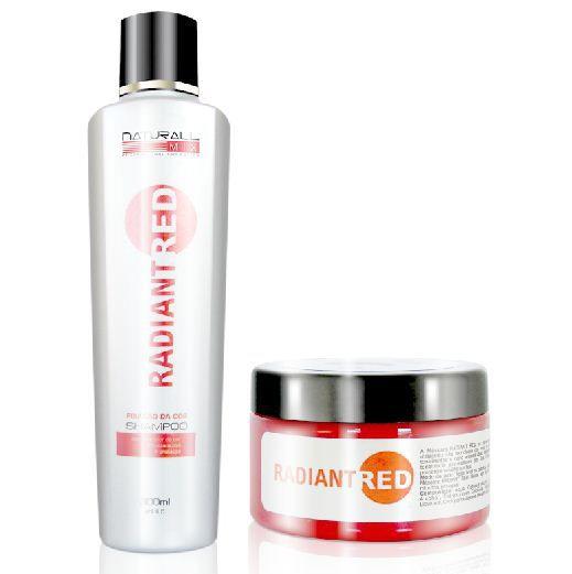 Kit para Cabelos Ruivos Radiante Red Shampoo + Máscara Naturalmix - Naturalmix Professional