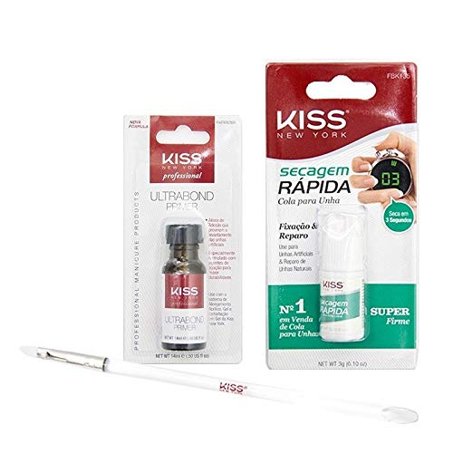 Kit para Unhas em Gel - First Kiss - Kiss New York