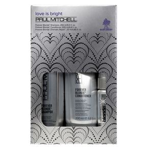 Kit Paul Mitchell Forever Blonde Love Is Bright (3 Produtos) Conjunto