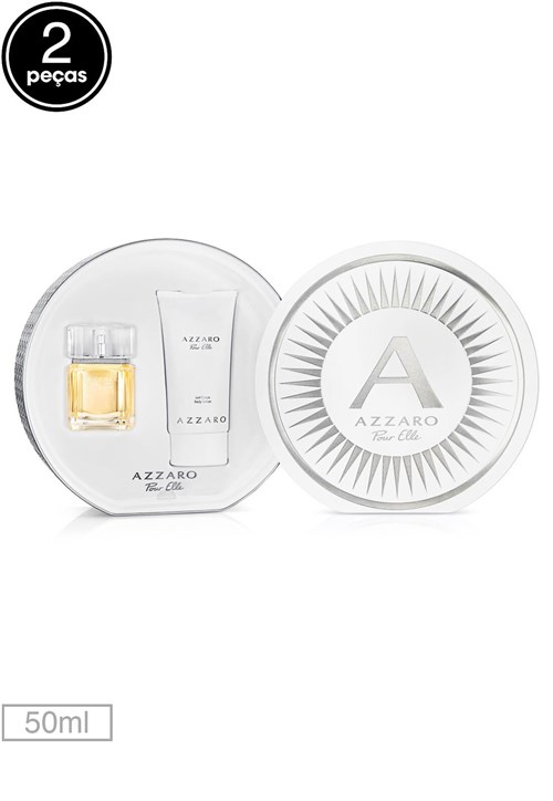 Kit 2pçs Perfume Azzaro Pour Elle 50ml