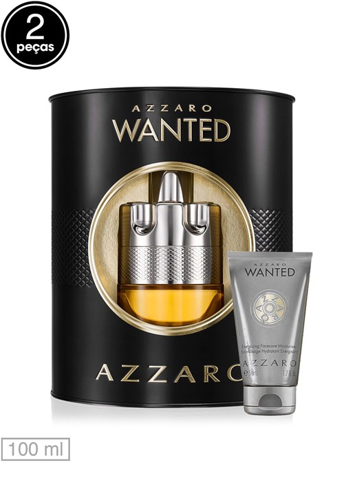 Kit 2pçs Perfume Azzaro Wanted 100ml