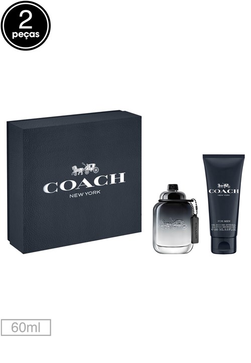 Kit 2pçs Perfume For Men Coach 60ml
