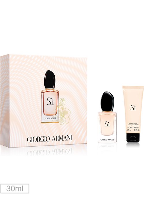 Kit 2pçs Perfume Si Giorgio Armani 30ml
