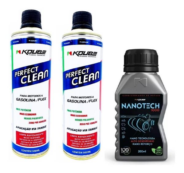 Kit 2 Perfect Clean Koube e Nanotech Condicionador de Metais