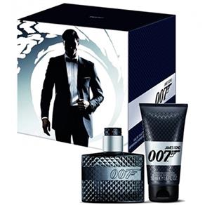 Kit Perfume 007 James Bond Eau de Toilette 30ml + Gel de Banho 50ml Masculino
