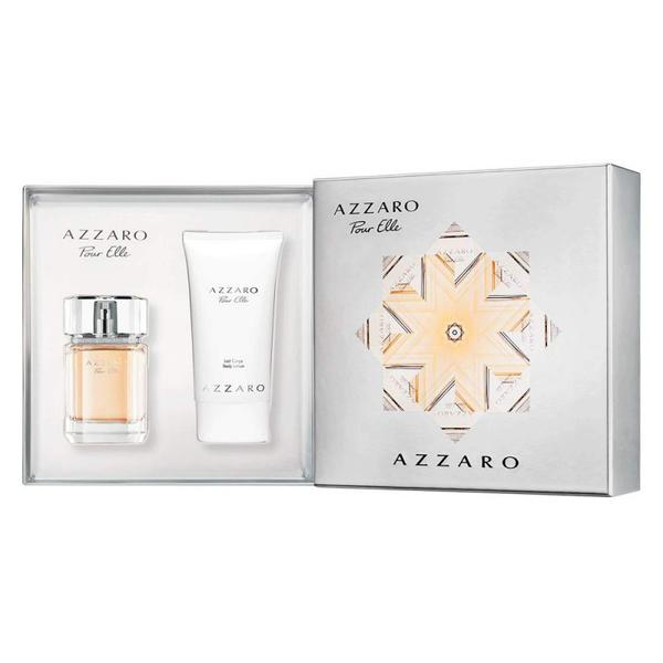 Kit Perfume Azzaro Pour Elle Feminino Eau de Parfum 75ml + Locao Corporal 150ml