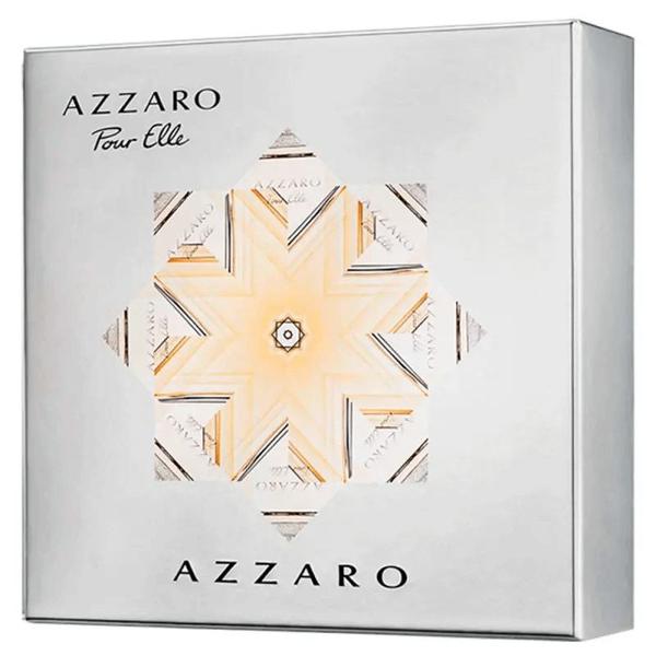 Kit Perfume Azzaro Pour Elle Feminino Eau de Parfum 75ml + Loção Corporal 150ml