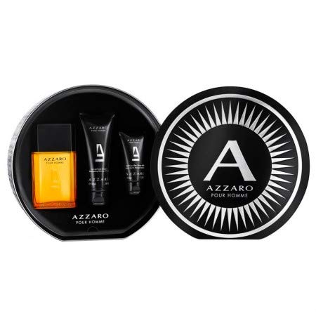 Kit Perfume Azzaro Pour Homme Eau de Toilette 100ml + Shampoo para Corpo e Cabelo 100ml + Pós Barba 50ml 100ml