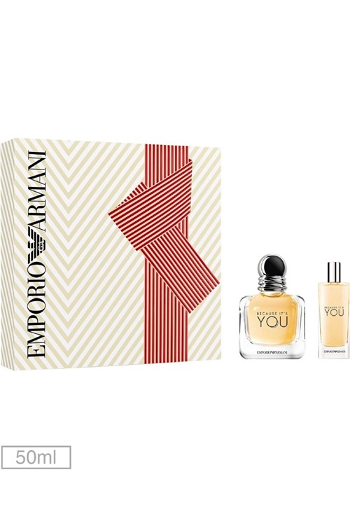 Kit Perfume Because It's You Giorgio Armani 50ml