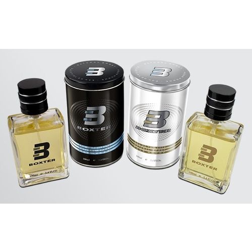 Kit Perfume Boxter White e Black Masculino Eau de Toilette 100 ml cada