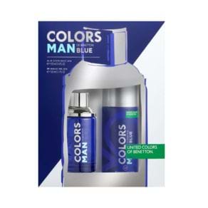 Kit Perfume Colors Blue Masculino Eau de Toilette 100ml + Desodorante 150ml Único