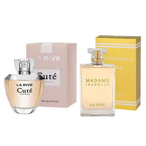 Kit Perfume Cuté 100ml + Madame Isabelle 90ml La Rive