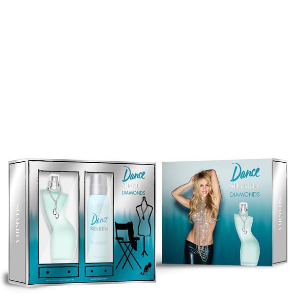 Kit Perfume Dance Diamonds Feminino Shakira Eau de Toilette 80ml + Desodorante 150ml