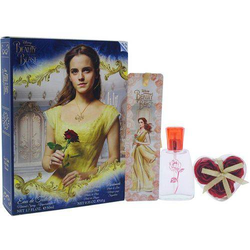 Kit Perfume Disney a Bela e a Fera Eau de Toilette Feminino 50ml + Pétalas de Banho 10gr