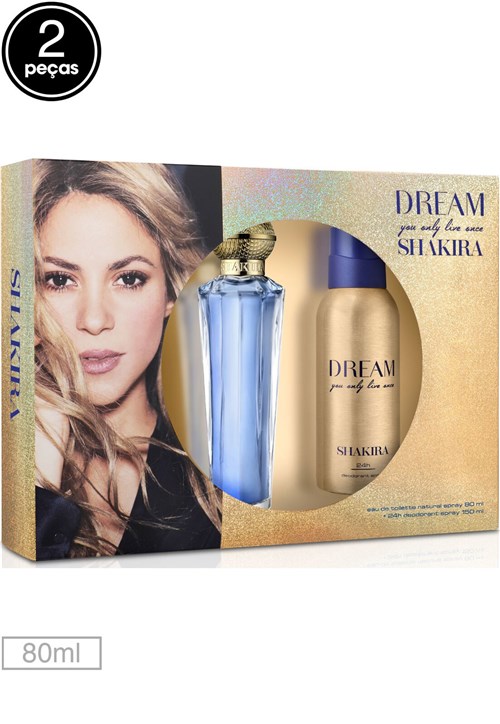 Kit Perfume Dream Shakira 80ml