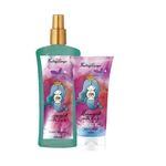 Kit Perfume e Hidratante Fantasy Escape Mermaid Water