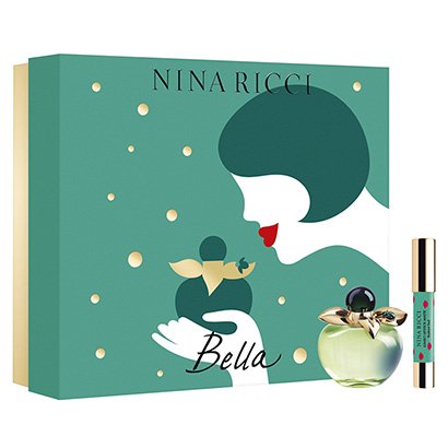 Kit Perfume Feminino Bella Nina Ricci Eau de Toilette 80ml + Lipstick
