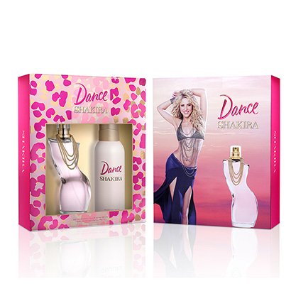 Kit Perfume Feminino Dance Shakira Eau de Toilette 80ml + Desodorante 150ml