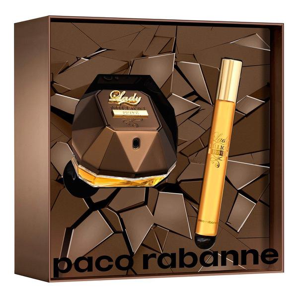 Kit Perfume Feminino Lady Million Privé Paco Rabanne Eau de Parfum 50ml + Miniatura 10ml