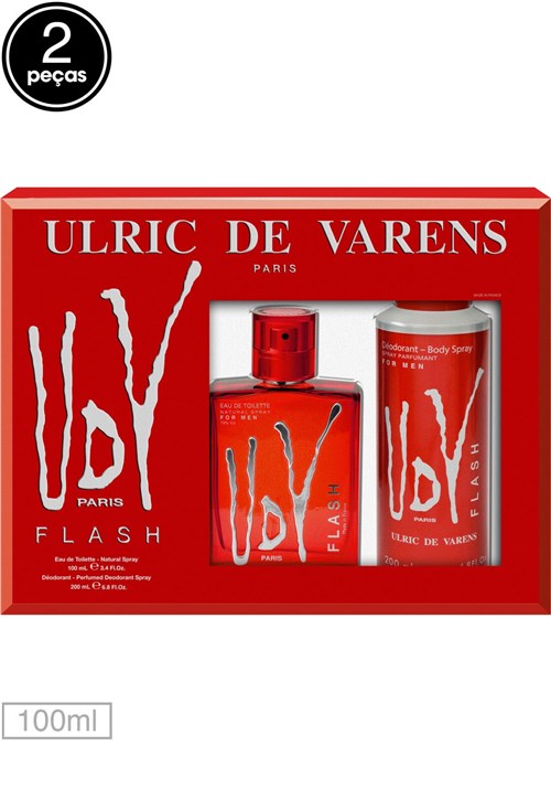 Kit Perfume Flash Ulric de Varens 100ml
