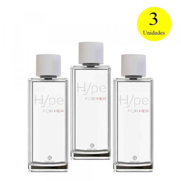 Kit 3 Perfume Hype For Her Feminino - 100ml