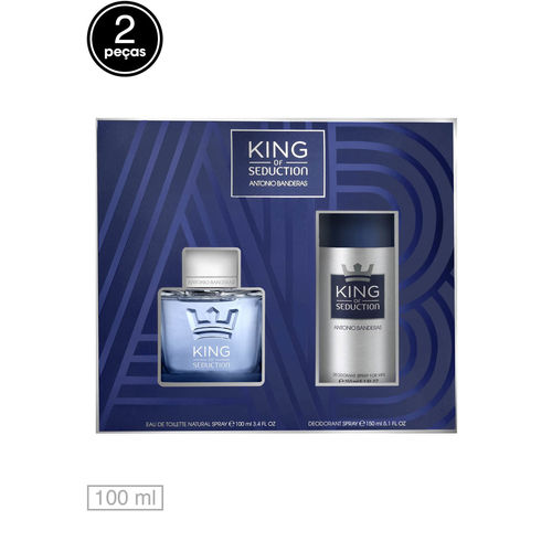 Kit Perfume King Of Seduction 100ml