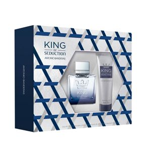 Kit Perfume King Of Seduction Eau de Toilette Masulino 100ml + After Shave 75ml