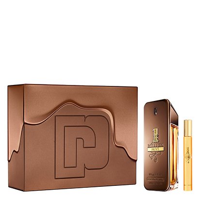 Kit Perfume Masculino 1 Million Privé Paco Rabanne Eau de Parfum 100ml + Miniatura 10ml