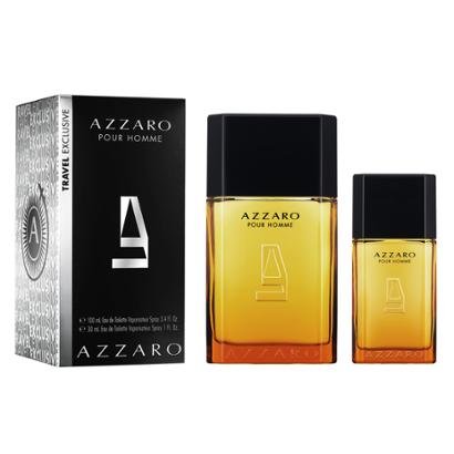 Kit Perfume Masculino Azzaro Pour Homme EDT 100ml + Perfume Masculino Azzaro 30ml