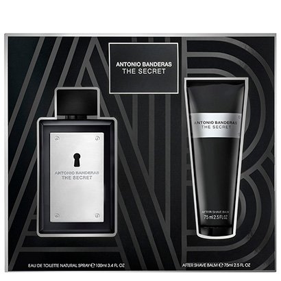 Kit Perfume Masculino The Secret Antonio Banderas Eau de Toilette 100ml + Pós Barba 75ml