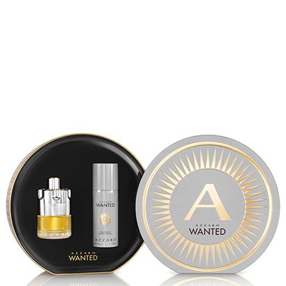Kit Perfume Masculino Wanted Azzaro Eau de Toilette 100ml + Desodorante 150ml