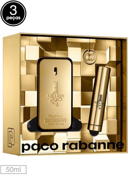 Kit Perfume One Million Paco Rabanne 50ml