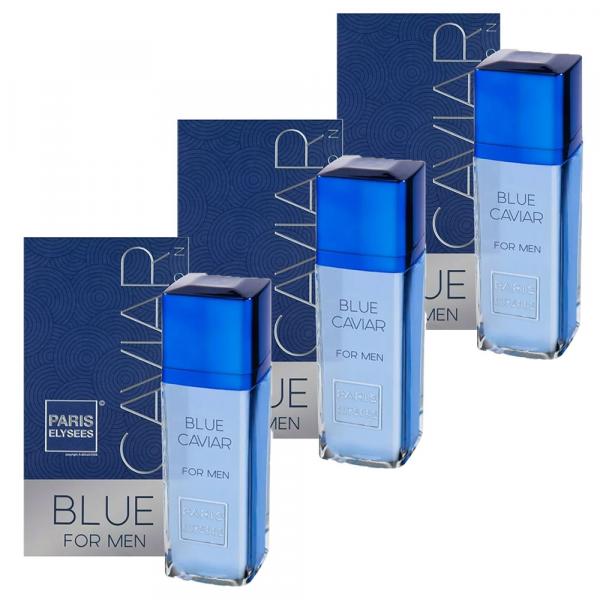 Kit 3 Perfume Paris Elysees - Blue Caviar
