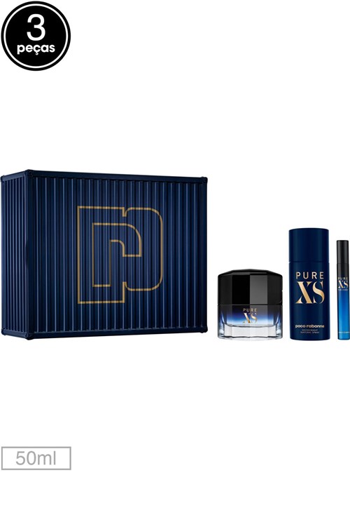 Kit Perfume Pure XS Paco Rabanne 50ml