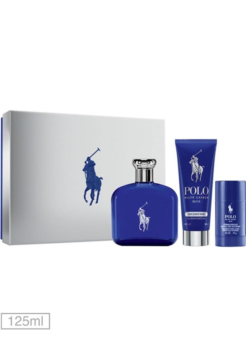 Kit - Perfume Ralph Lauren Fragrances Polo Blue 125ml