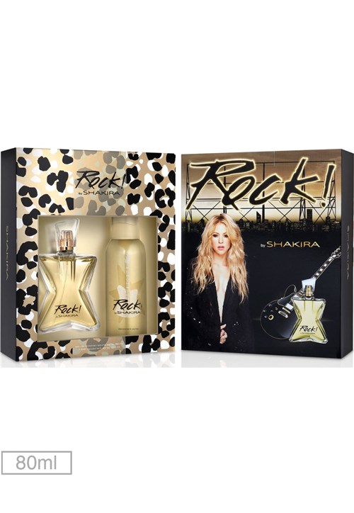Kit Perfume Rock Shakira 80ml
